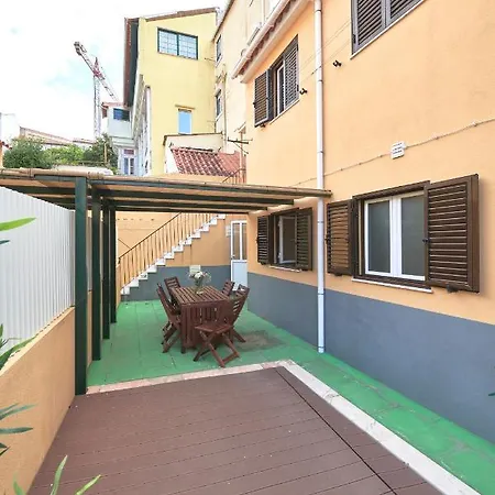 דירה Idyllic With Amazing Courtyard, By Timecooler ליסבון